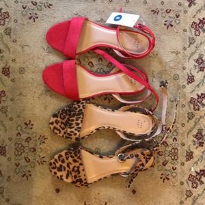 A new day. Shoes. 2 pair. Size 9.